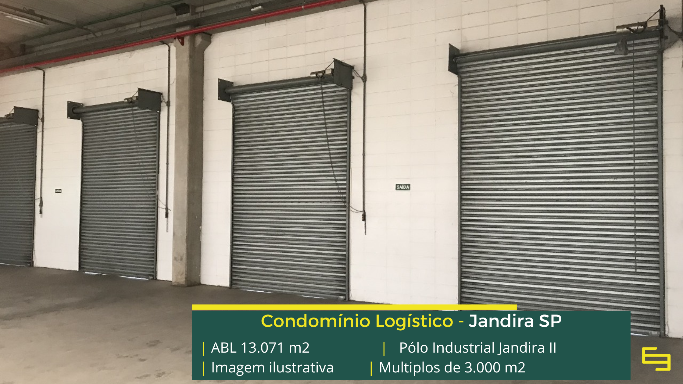 Galpões para locação em Jandira-Pólo Industrial Jandira 2. Galpões/Armazéns/Condomínios logísticos e industriais para alugar em Jandira - SP.