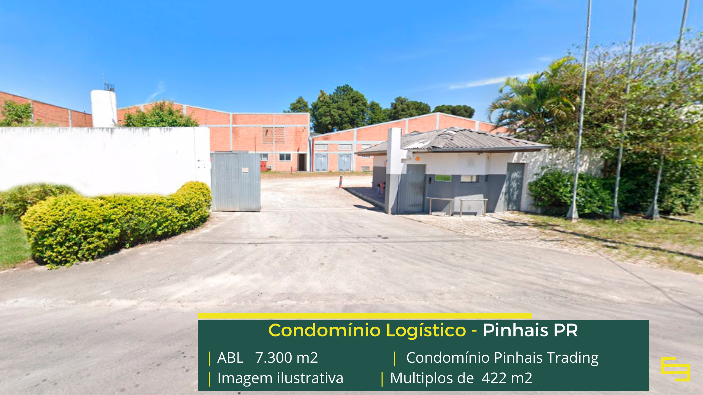 Galpão para locação em Pinhais - Cond. Pinhais Trading. Galpões/Armazéns/Condomínios logísticos e industriais para alugar em Pinhais - PR.