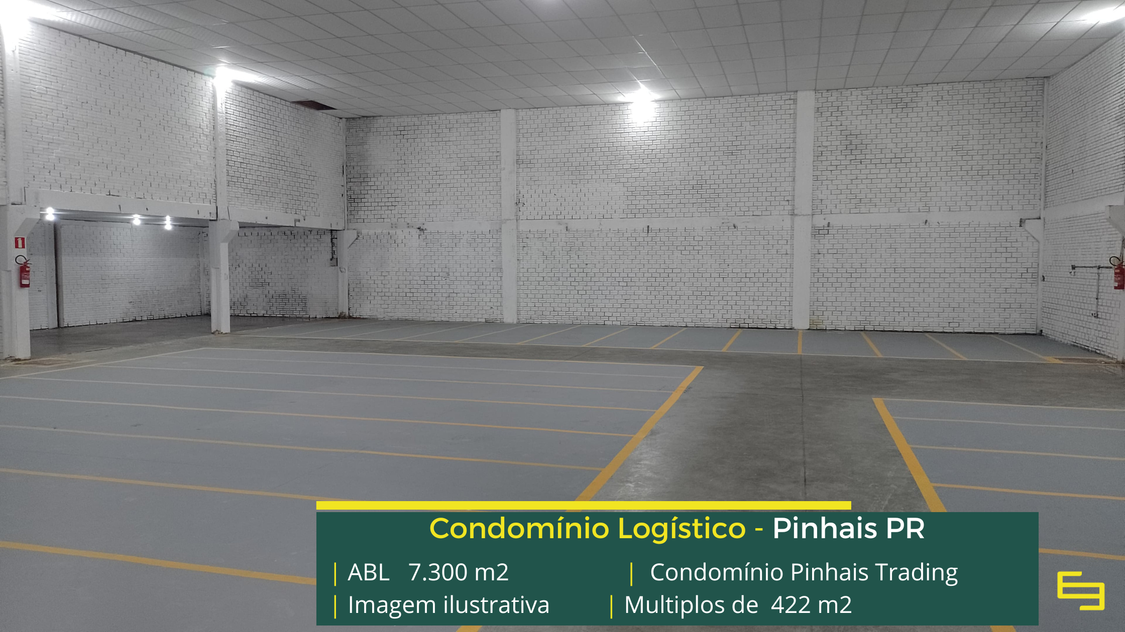 Galpão para locação em Pinhais - Cond. Pinhais Trading. Galpões/Armazéns/Condomínios logísticos e industriais para alugar em Pinhais - PR.