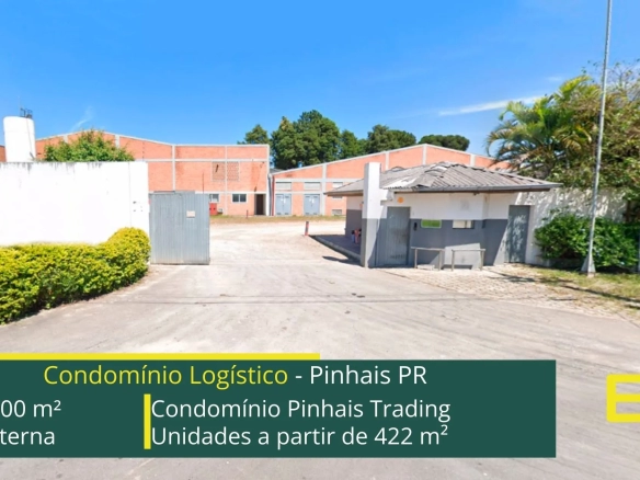 Galpão para locação em Pinhais - Cond. Pinhais Trading. Galpões/Armazéns/Condomínios logísticos e industriais para alugar em Pinhais - PR.