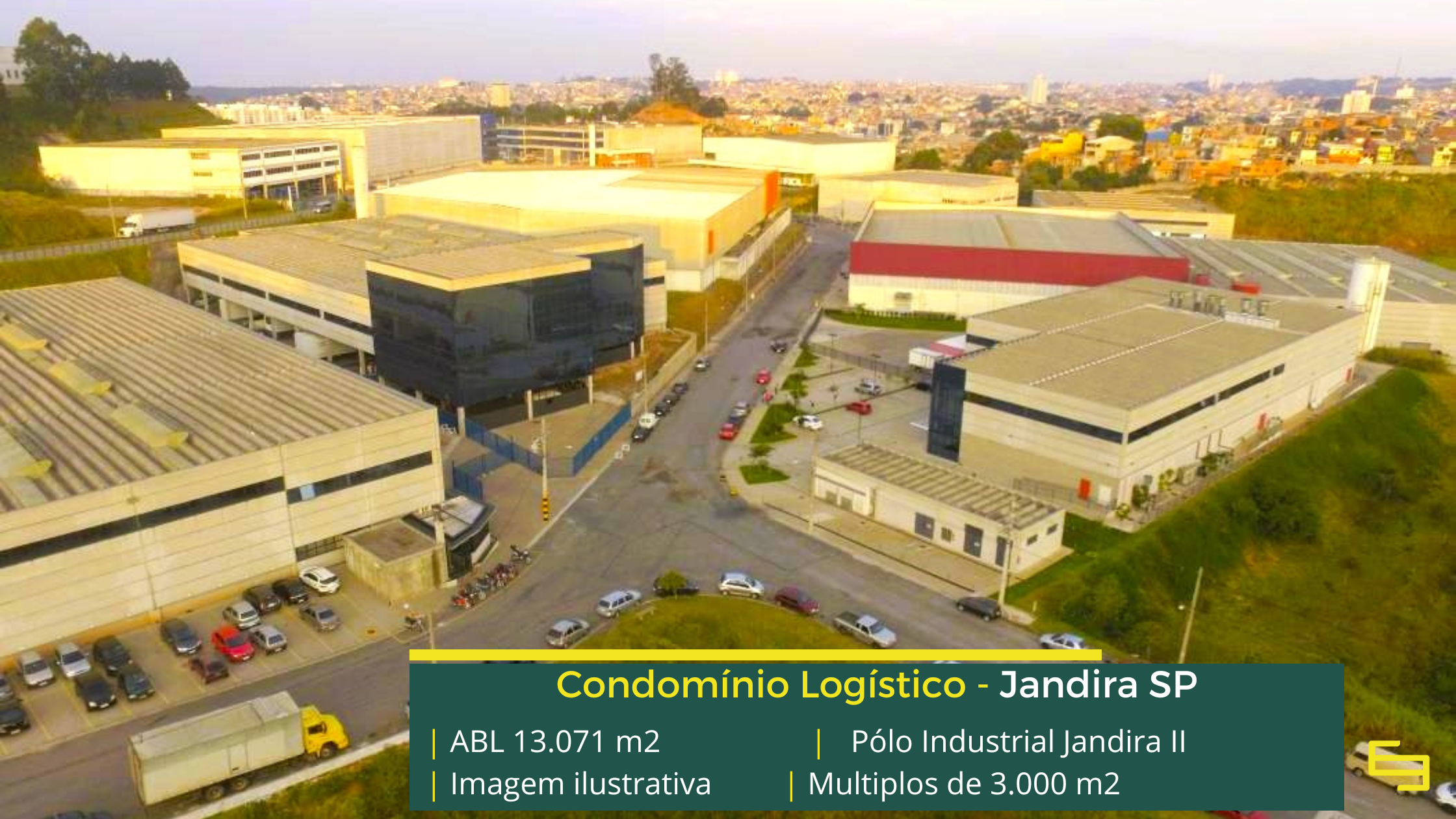 Galpões para locação em Jandira-Pólo Industrial Jandira 2. Galpões/Armazéns/Condomínios logísticos e industriais para alugar em Jandira - SP.