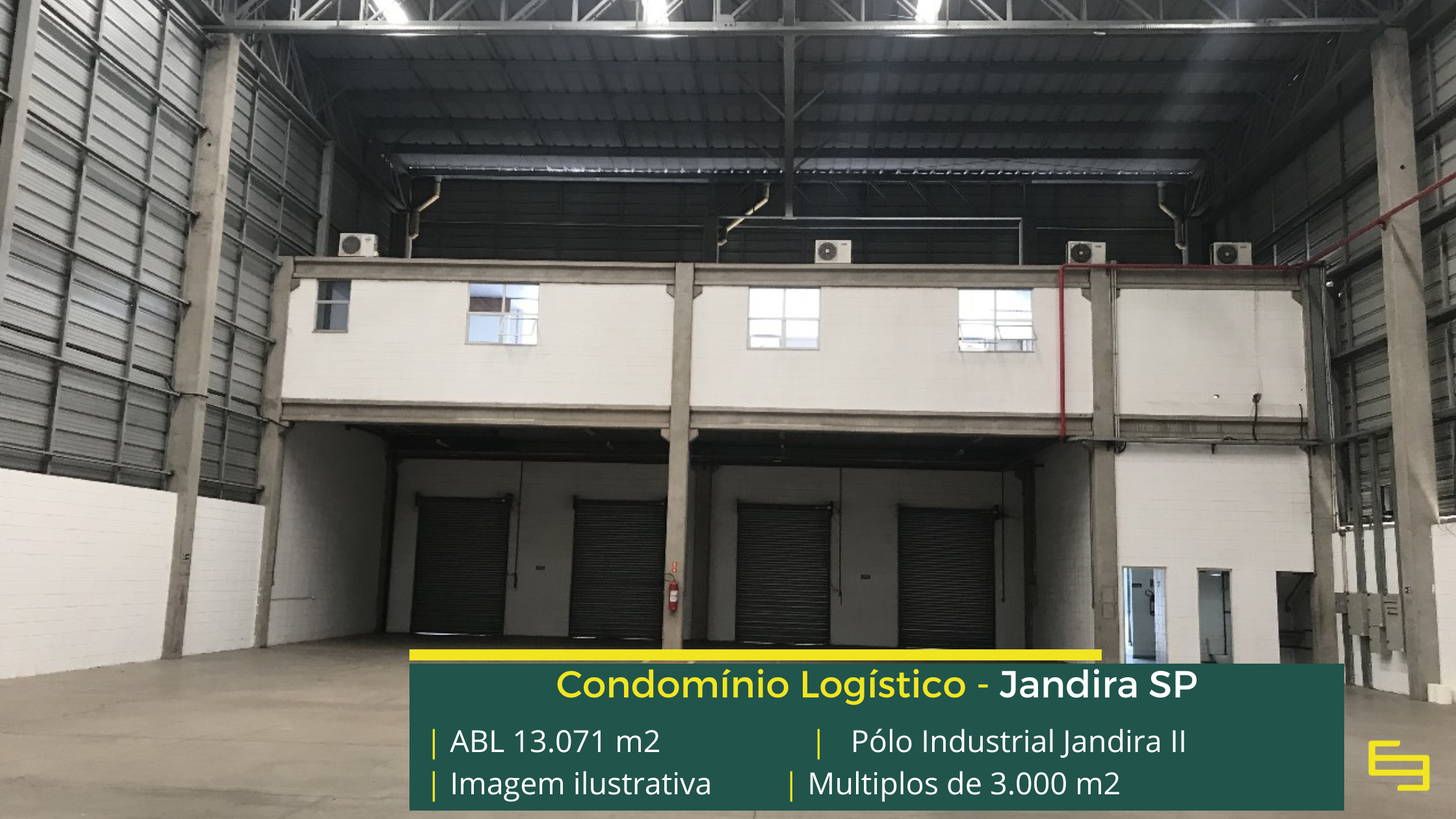 Galpões para locação em Jandira-Pólo Industrial Jandira 2. Galpões/Armazéns/Condomínios logísticos e industriais para alugar em Jandira - SP.