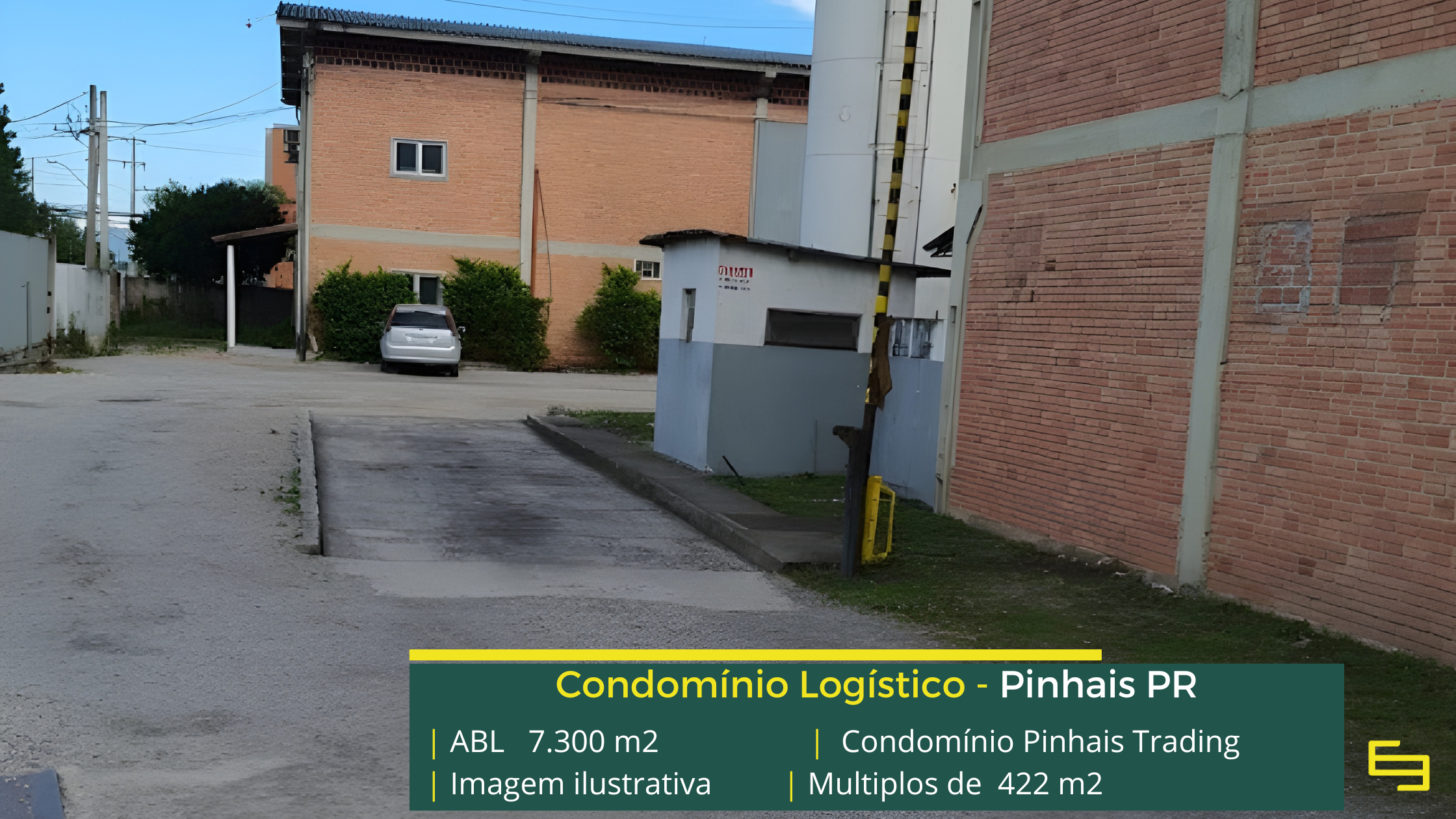 Galpão para locação em Pinhais - Cond. Pinhais Trading. Galpões/Armazéns/Condomínios logísticos e industriais para alugar em Pinhais - PR.