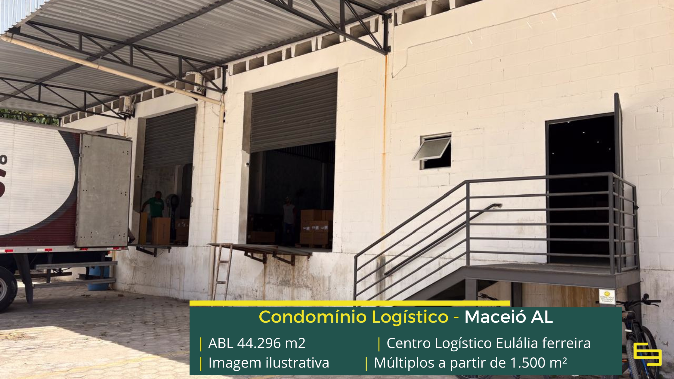 Condomínio logístico em Maceió AL com localização estratégica, infraestrutura moderna e excelente acesso para operações logísticas.