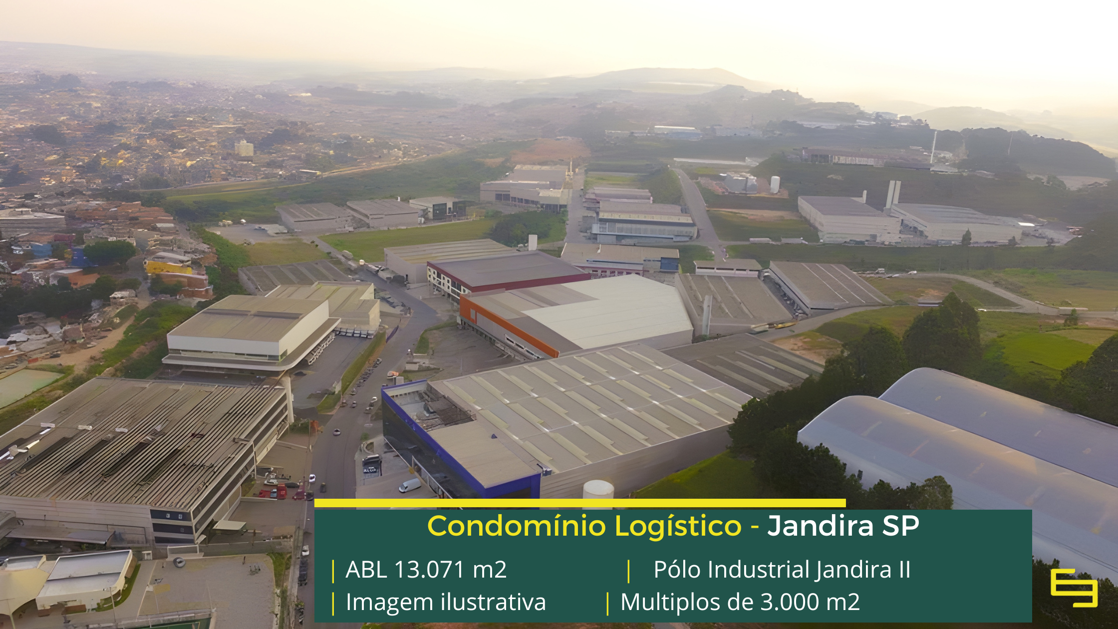 Galpões para locação em Jandira-Pólo Industrial Jandira 2. Galpões/Armazéns/Condomínios logísticos e industriais para alugar em Jandira - SP.