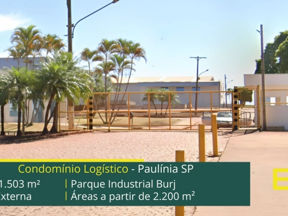 Aluguel de galpão em Paulínia - Parque Industrial Burj. GalpõesArmazénsCondomínios logísticos e industriais para alugar em Paulínia - SP. (1)