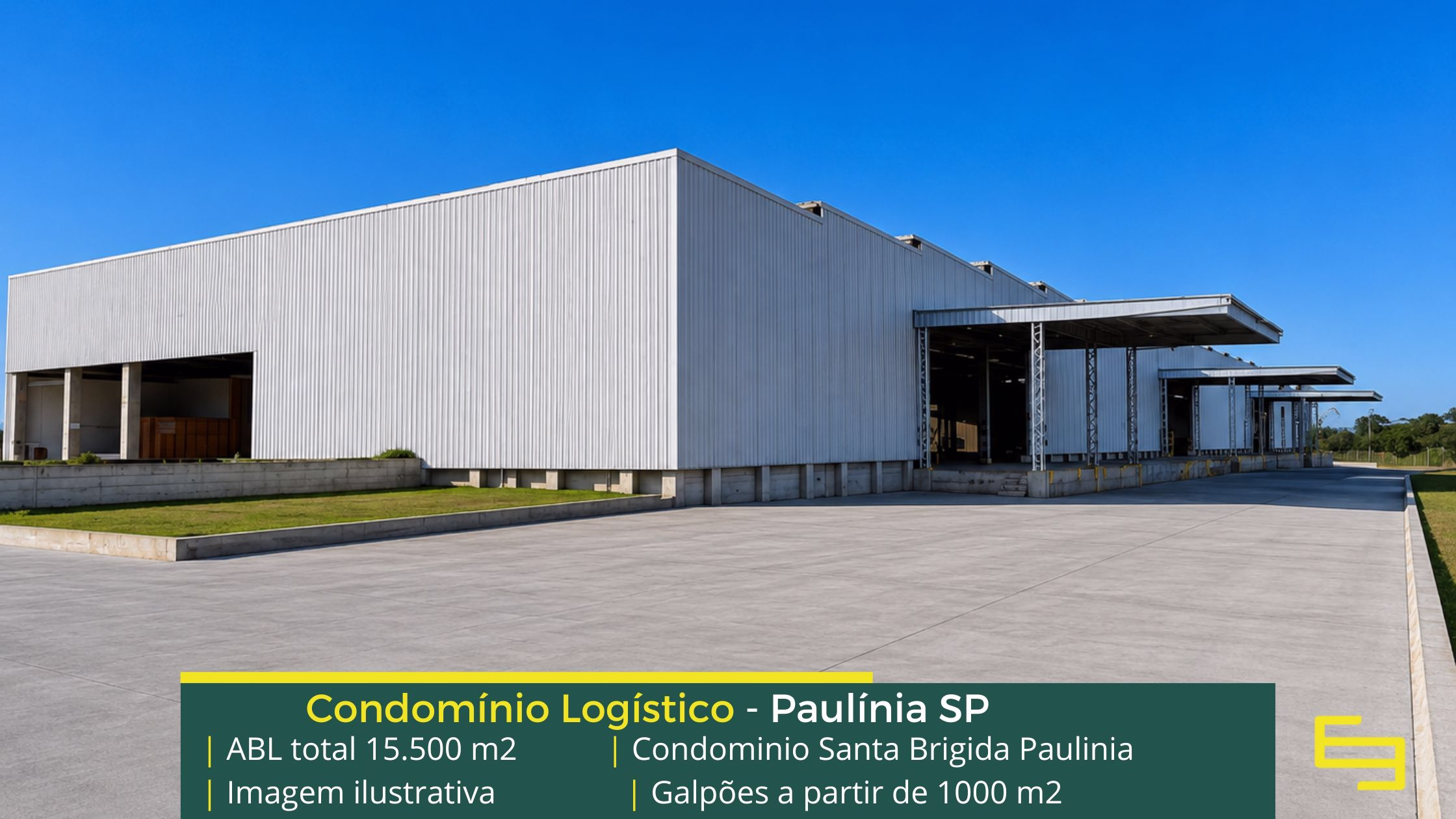 Aluguel de Galpão em Paulínia - Condomínio Santa Brígida. Galpões/Armazéns/Condomínios logísticos e industriais para alugar em Paulínia - SP.