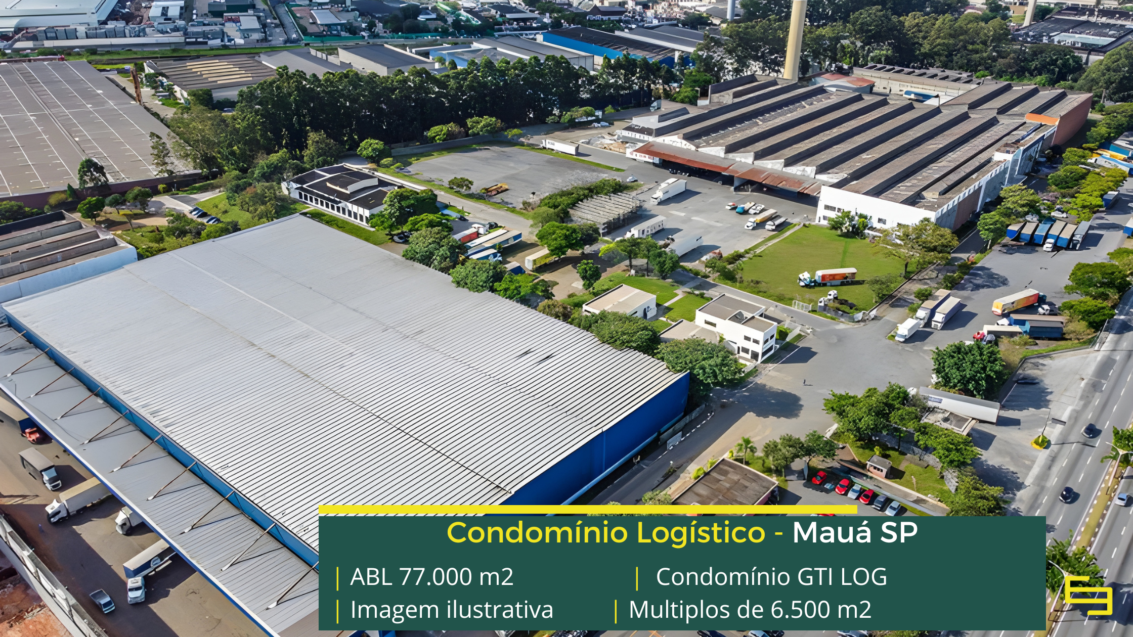 Galpão para locação em Mauá - GTI LOG. Galpões/Armazéns/Condomínios logísticos e industriais para alugar em Mauá - SP
