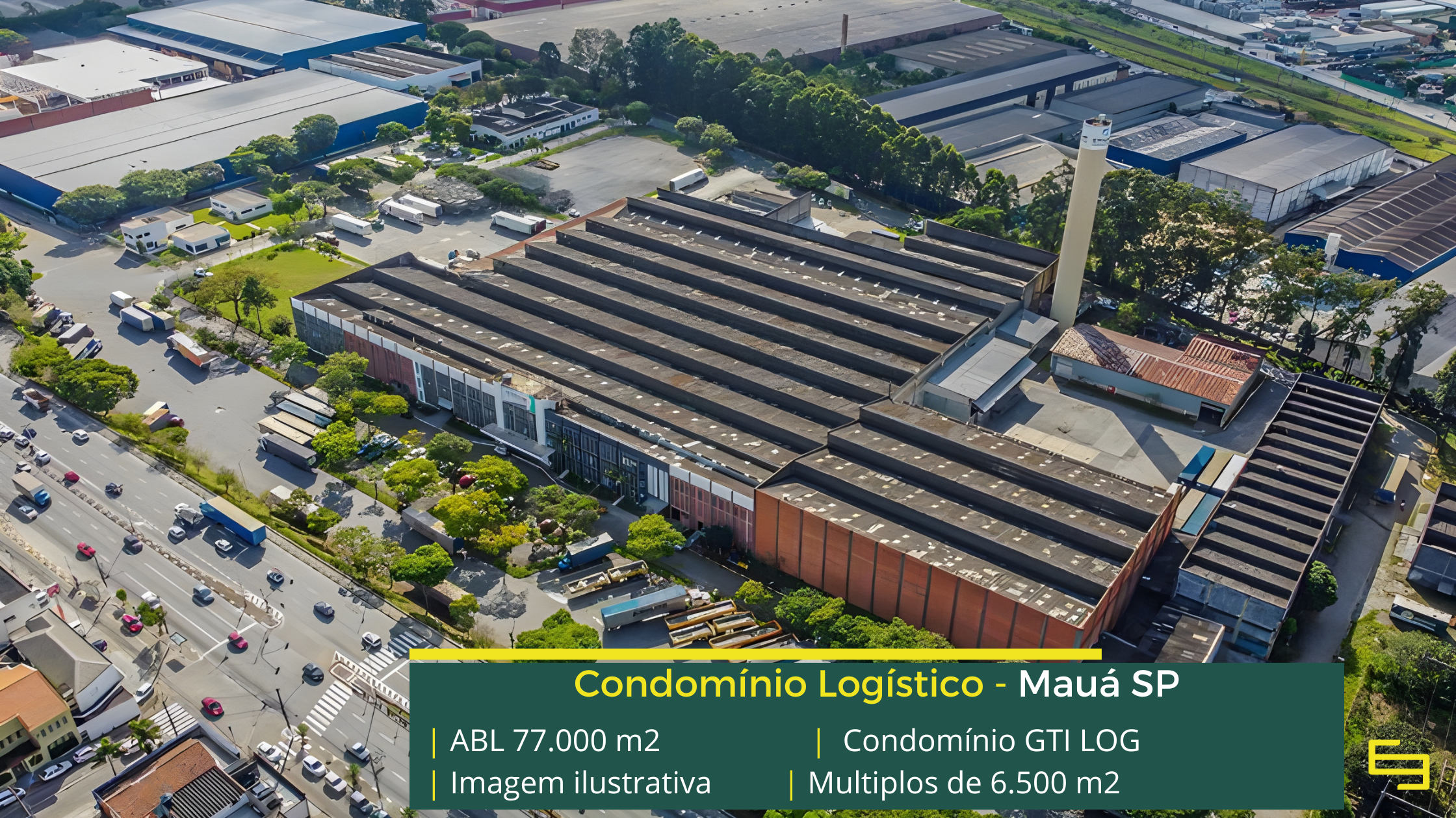 Galpão para locação em Mauá - GTI LOG. Galpões/Armazéns/Condomínios logísticos e industriais para alugar em Mauá - SP