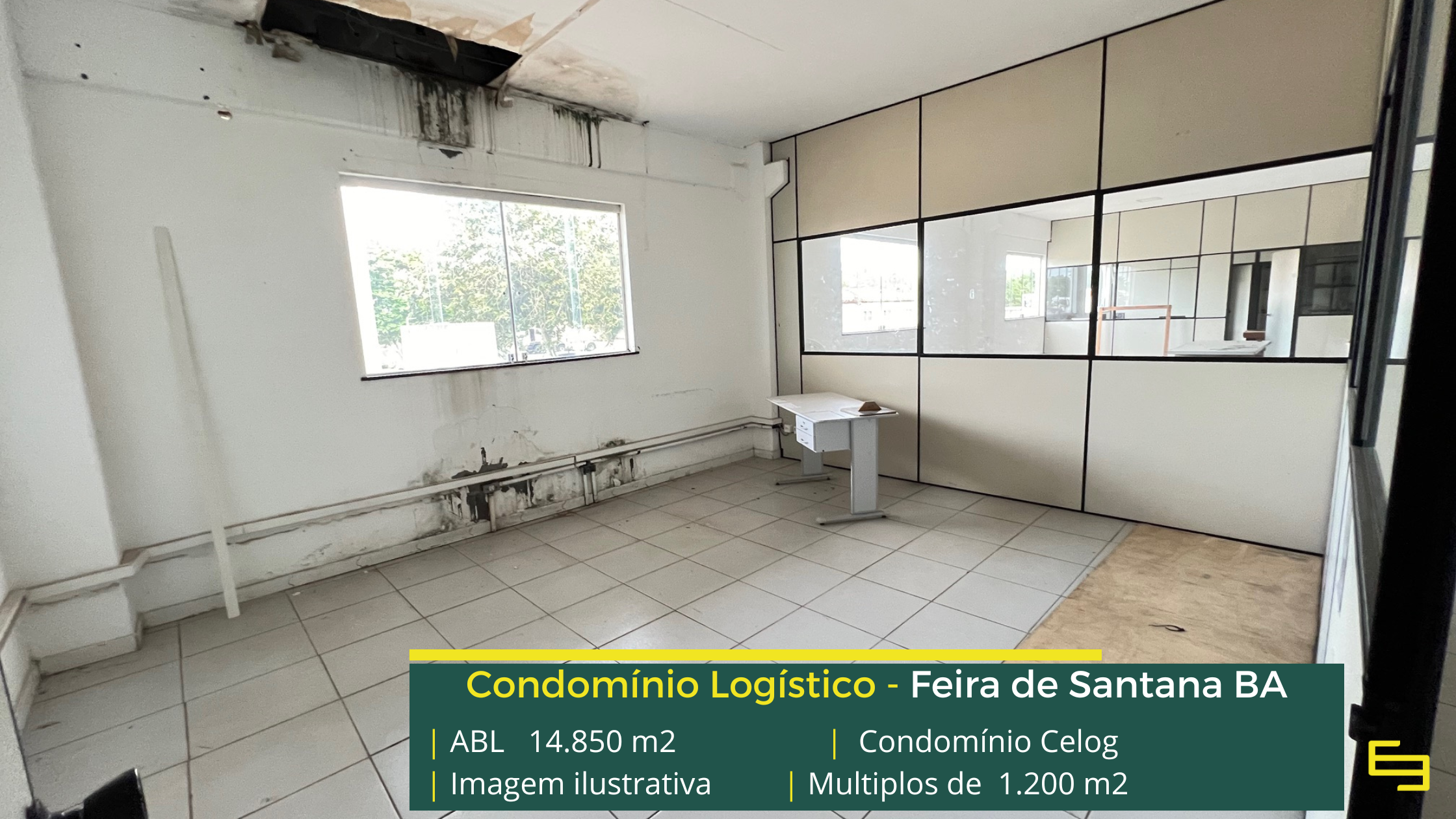 Galpão para locação em Feira de Santana - Condomínio Celog. Galpões/Armazéns/Condomínios logísticos e industriais para alugar na Bahia.