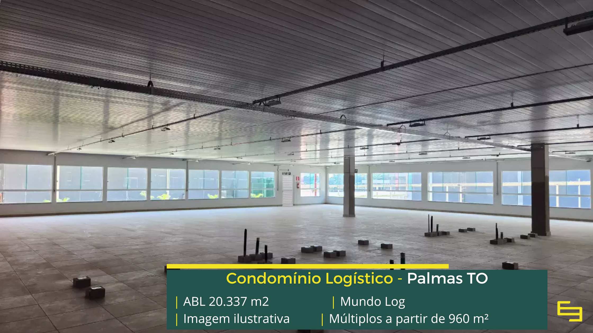 Galpão em Palmas TO com localização estratégica, infraestrutura moderna e excelente acesso para operações logísticas.