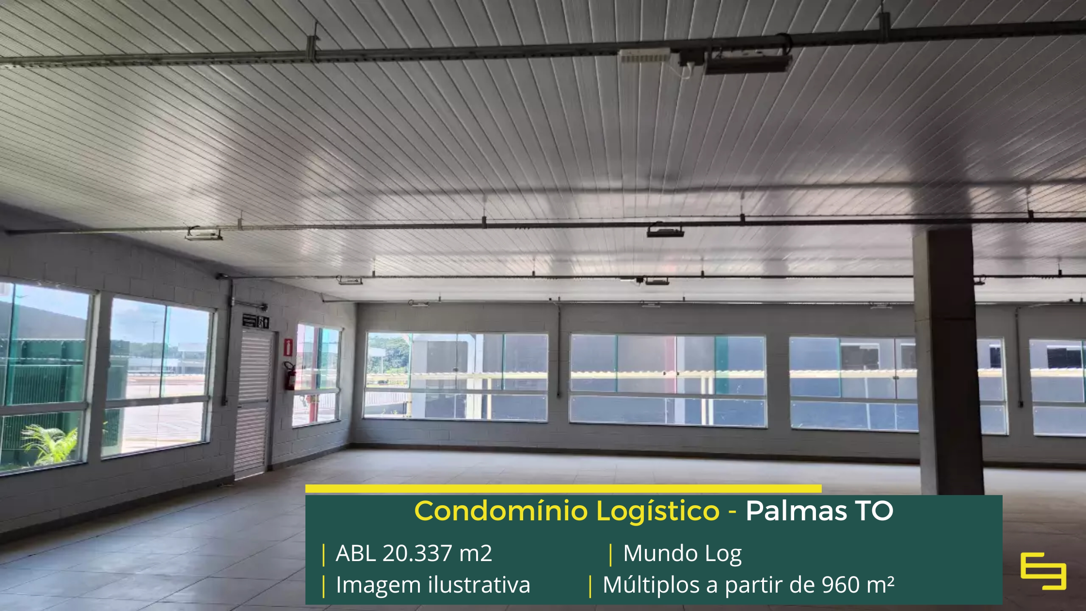 Galpão em Palmas TO com localização estratégica, infraestrutura moderna e excelente acesso para operações logísticas.