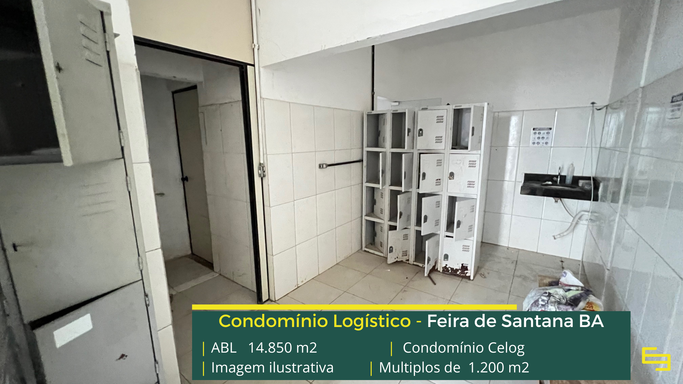 Galpão para locação em Feira de Santana - Condomínio Celog. Galpões/Armazéns/Condomínios logísticos e industriais para alugar na Bahia.