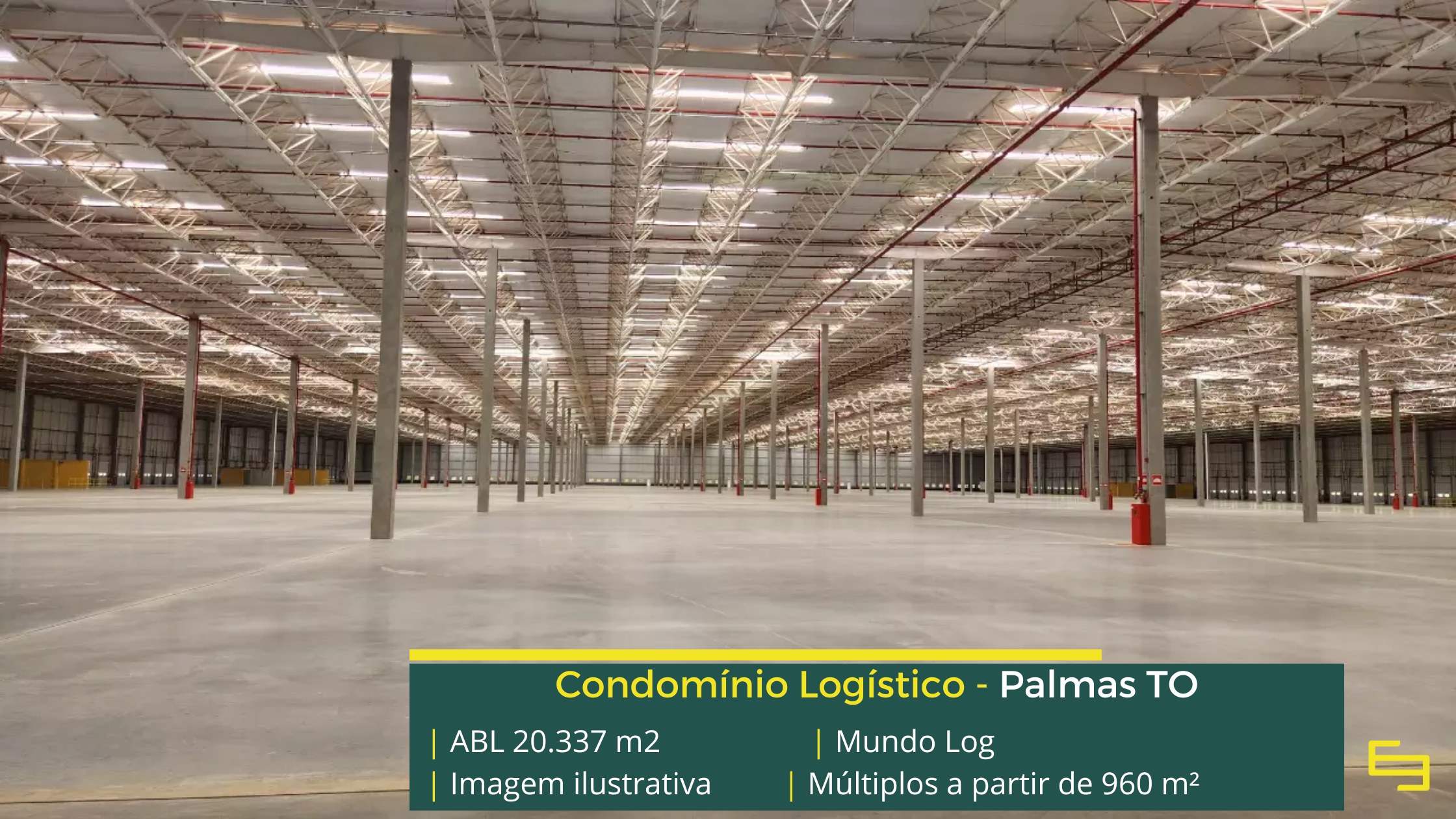 Galpão em Palmas TO com localização estratégica, infraestrutura moderna e excelente acesso para operações logísticas.