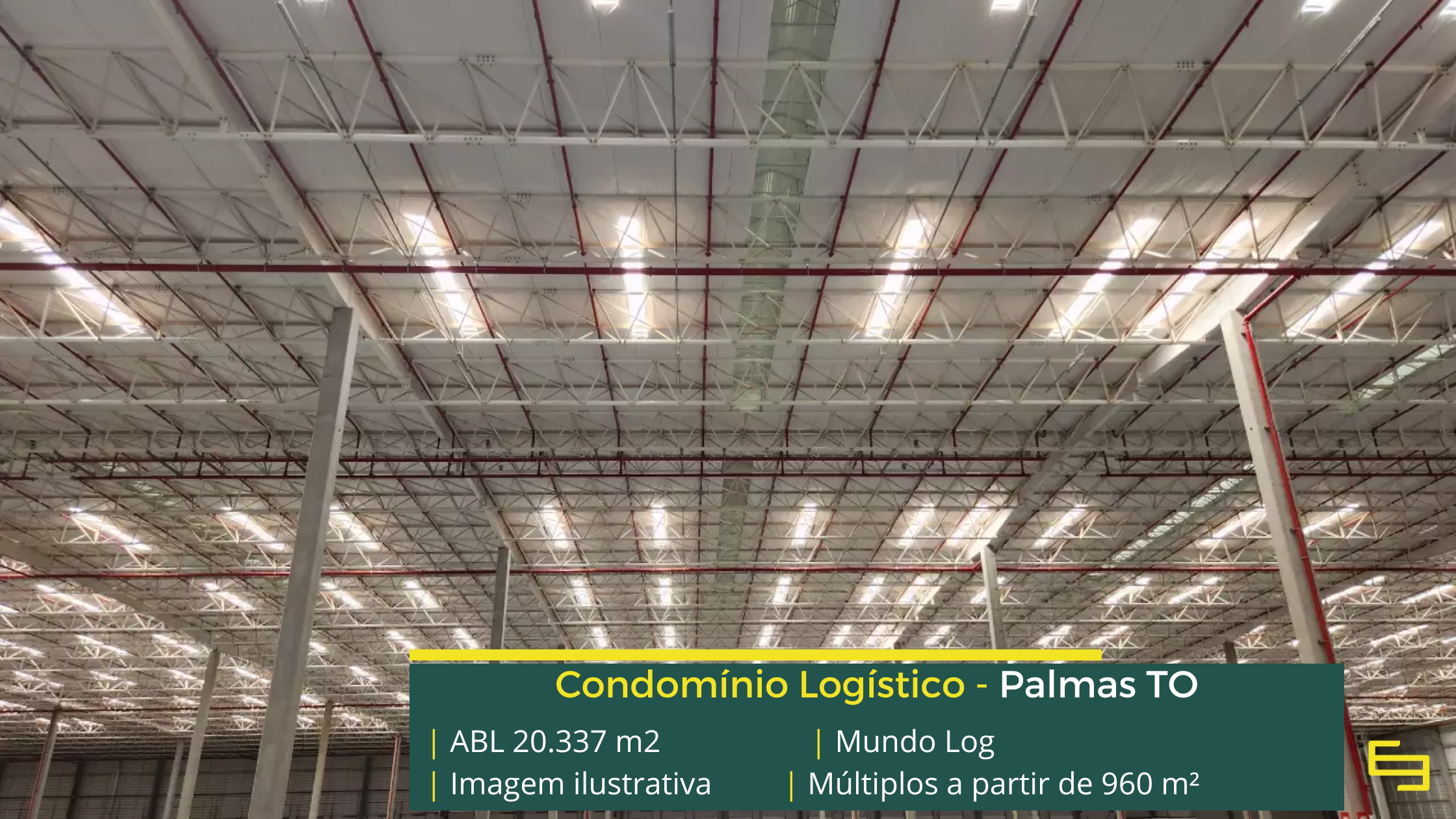Galpão em Palmas TO com localização estratégica, infraestrutura moderna e excelente acesso para operações logísticas.