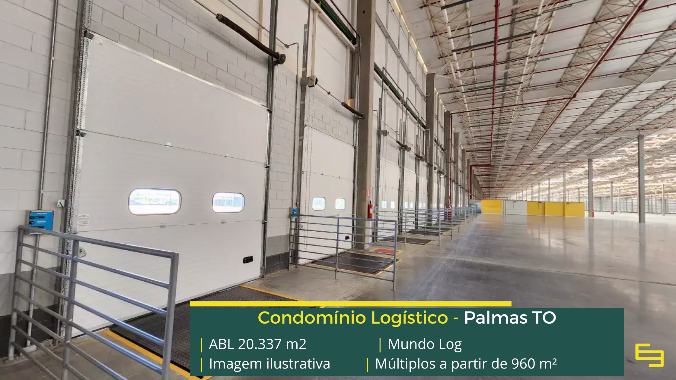 Galpão em Palmas TO com localização estratégica, infraestrutura moderna e excelente acesso para operações logísticas.