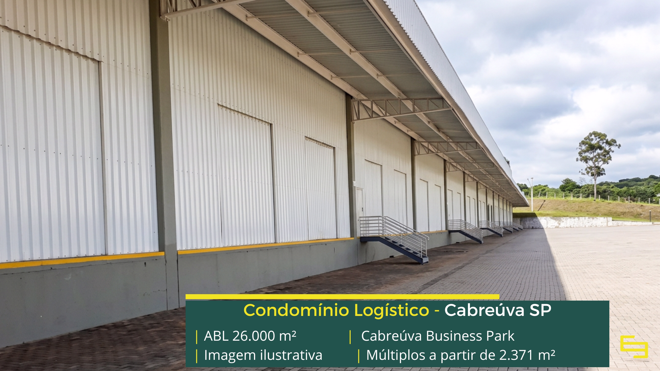 Galpão para alugar em Cabreúva SP em condomínio logístico de alto padrão com segurança 24 horas, pátio de manobras e módulos flexíveis.