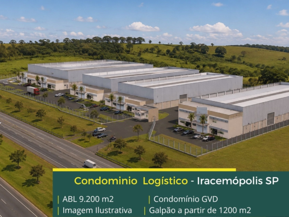 Aluguel de galpão em Iracemápolis - Condomínio GVD. Galpões/Armazéns/Condomínios logísticos e industriais para alugar em Iracemápolis - SP.