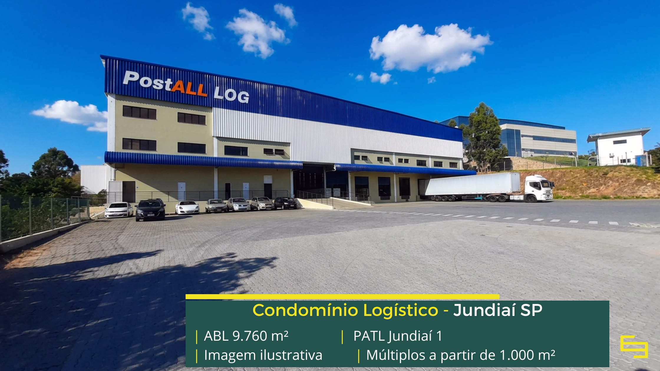 Encontre galpão para alugar em Jundiaí SP em condomínio logístico Triple A, com módulos flexíveis, docas e infraestrutura de alto padrão.