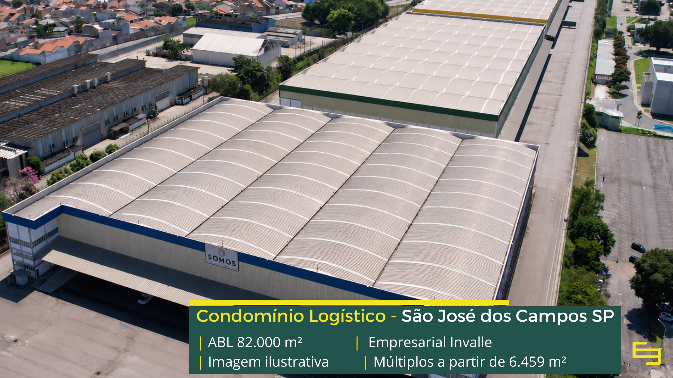 Locação de galpão em São José dos Campos SP em condomínio logístico de alto padrão, preparado para operações de alta performance.Locação de galpão em São José dos Campos SP em condomínio logístico de alto padrão, preparado para operações de alta performance.