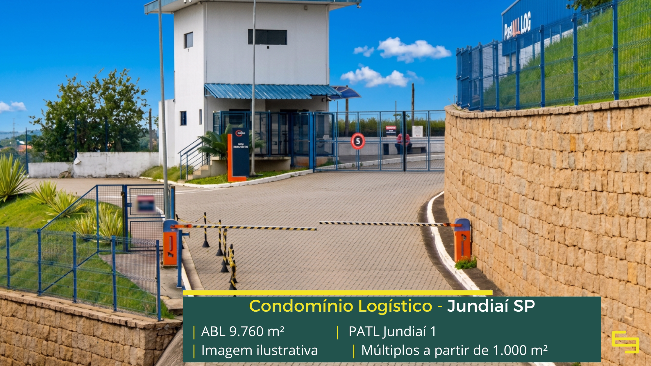 Encontre galpão para alugar em Jundiaí SP em condomínio logístico Triple A, com módulos flexíveis, docas e infraestrutura de alto padrão.