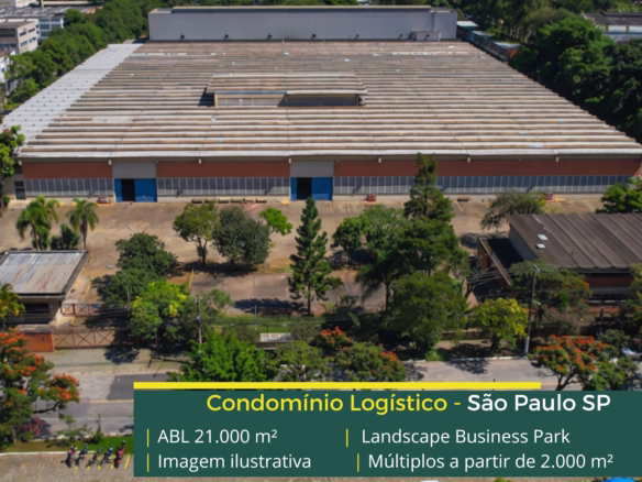 Galpão para alugar em São Paulo SP com excelente mobilidade, infraestrutura completa e acesso rápido aos aeroportos de Congonhas e Guarulhos.