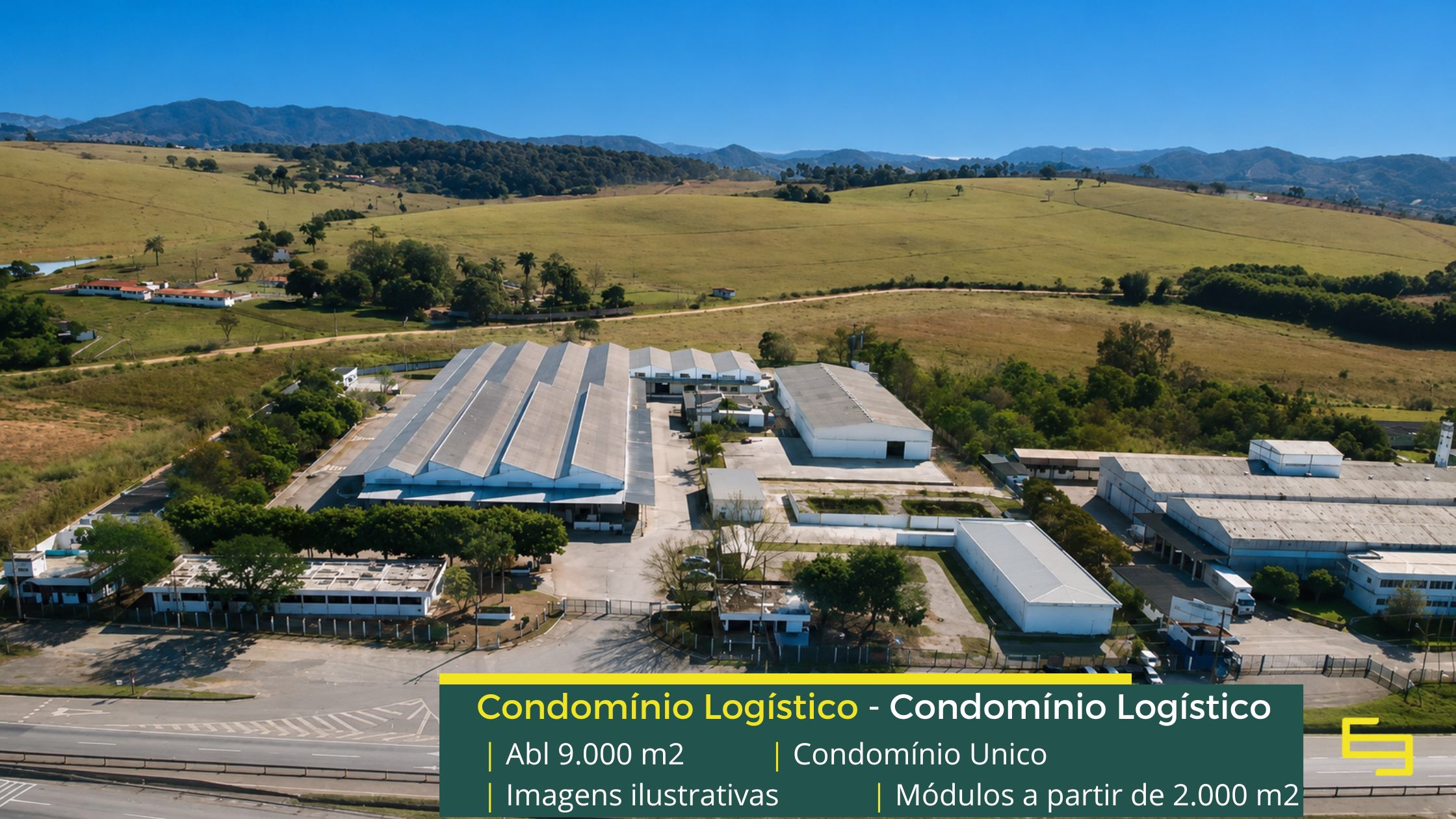 Galpão para logística em Pouso Alegre Minas Gerais (1) Galpões em Pouso Alegre - Condomínio Único Logística. Galpões/Armazéns/Condomínios logísticos e industriais para alugar com docas e pátio