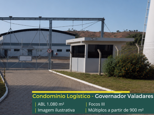 Galpão em Governador Valadares MG com localização estratégica, infraestrutura moderna e excelente acesso para operações logísticas.