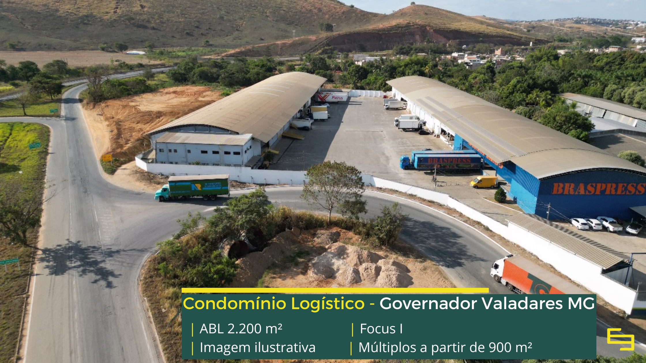 Aluguel de galpão em Governador Valadares MG com localização estratégica, infraestrutura moderna e excelente acesso para operações.