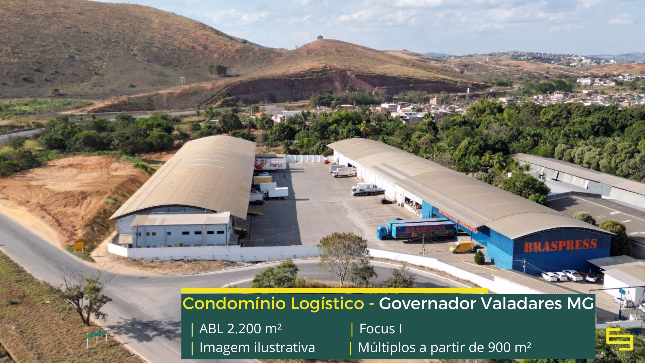 Aluguel de galpão em Governador Valadares MG com localização estratégica, infraestrutura moderna e excelente acesso para operações.