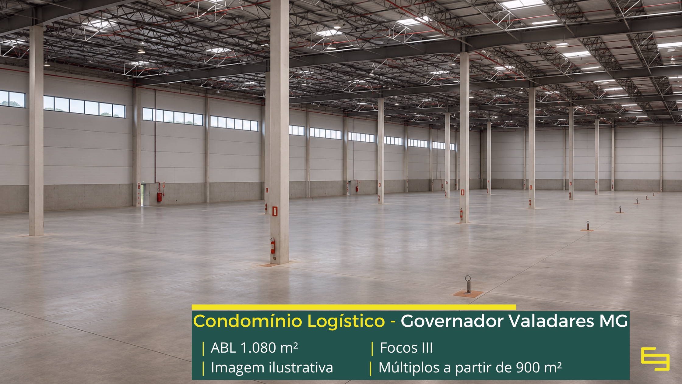 Galpão em Governador Valadares MG com localização estratégica, infraestrutura moderna e excelente acesso para operações logísticas.