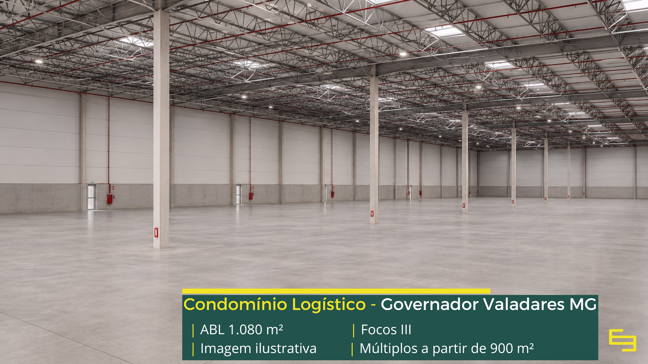 Galpão em Governador Valadares MG com localização estratégica, infraestrutura moderna e excelente acesso para operações logísticas.