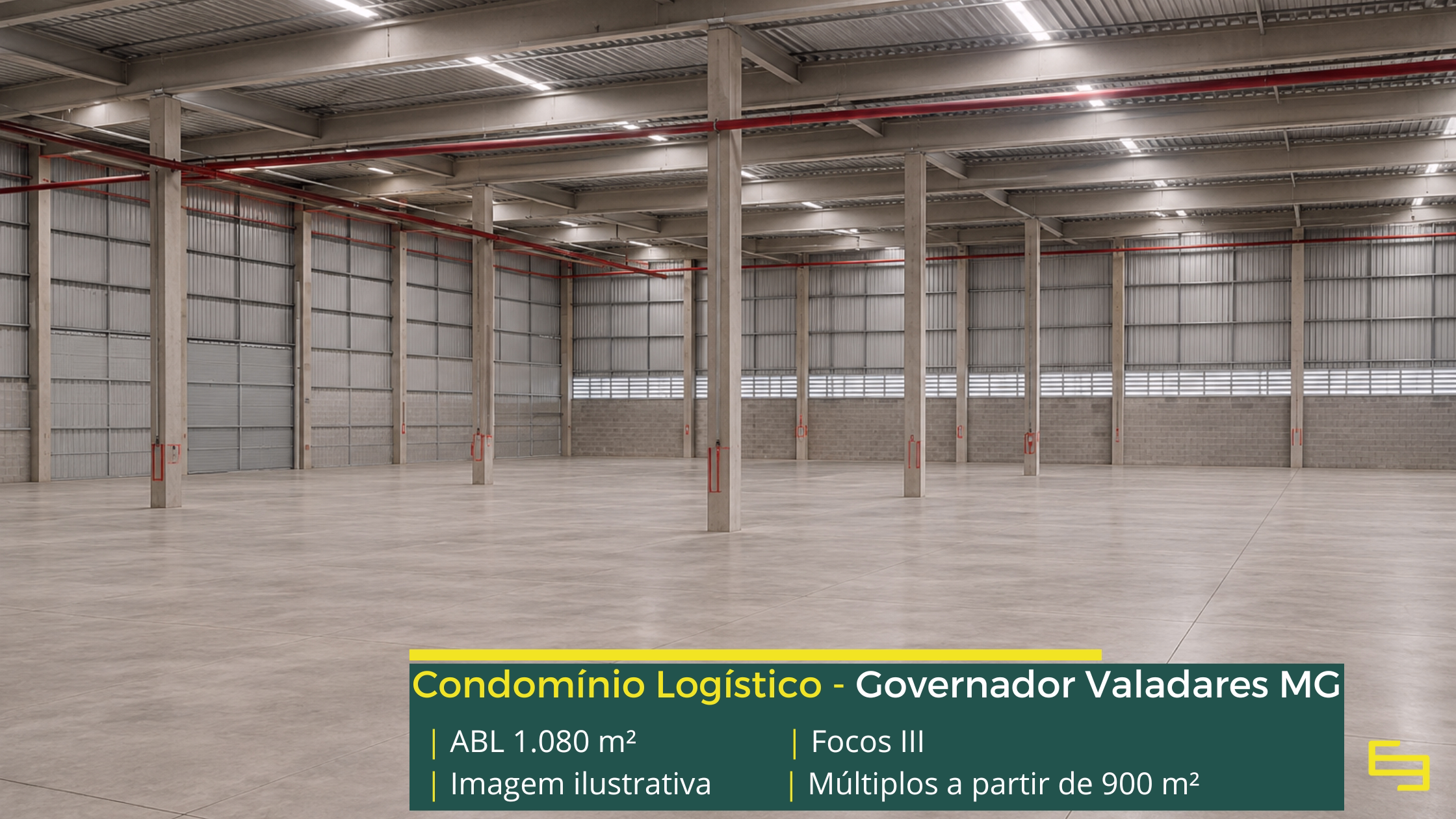 Galpão em Governador Valadares MG com localização estratégica, infraestrutura moderna e excelente acesso para operações logísticas.