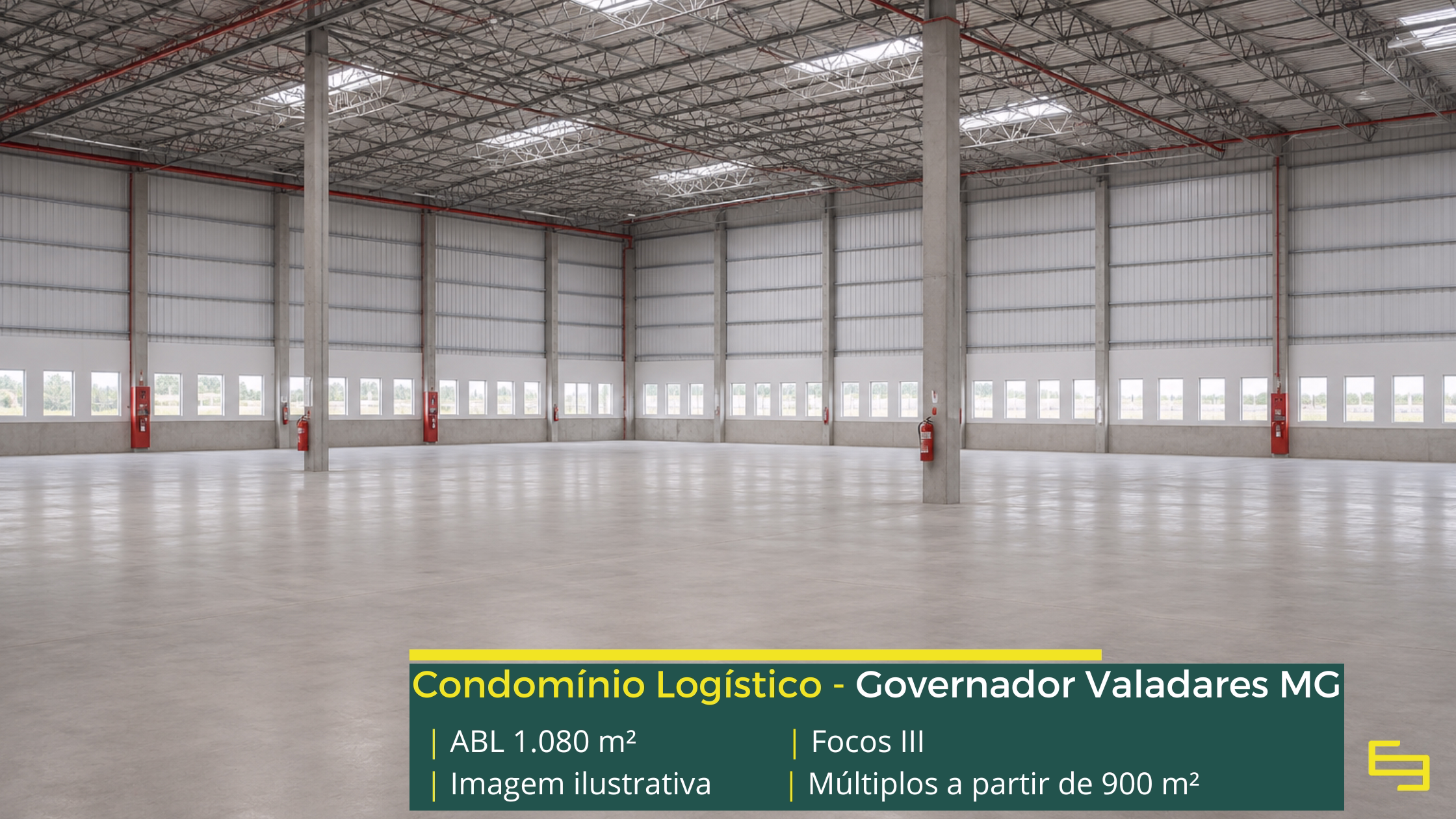 Galpão em Governador Valadares MG com localização estratégica, infraestrutura moderna e excelente acesso para operações logísticas.