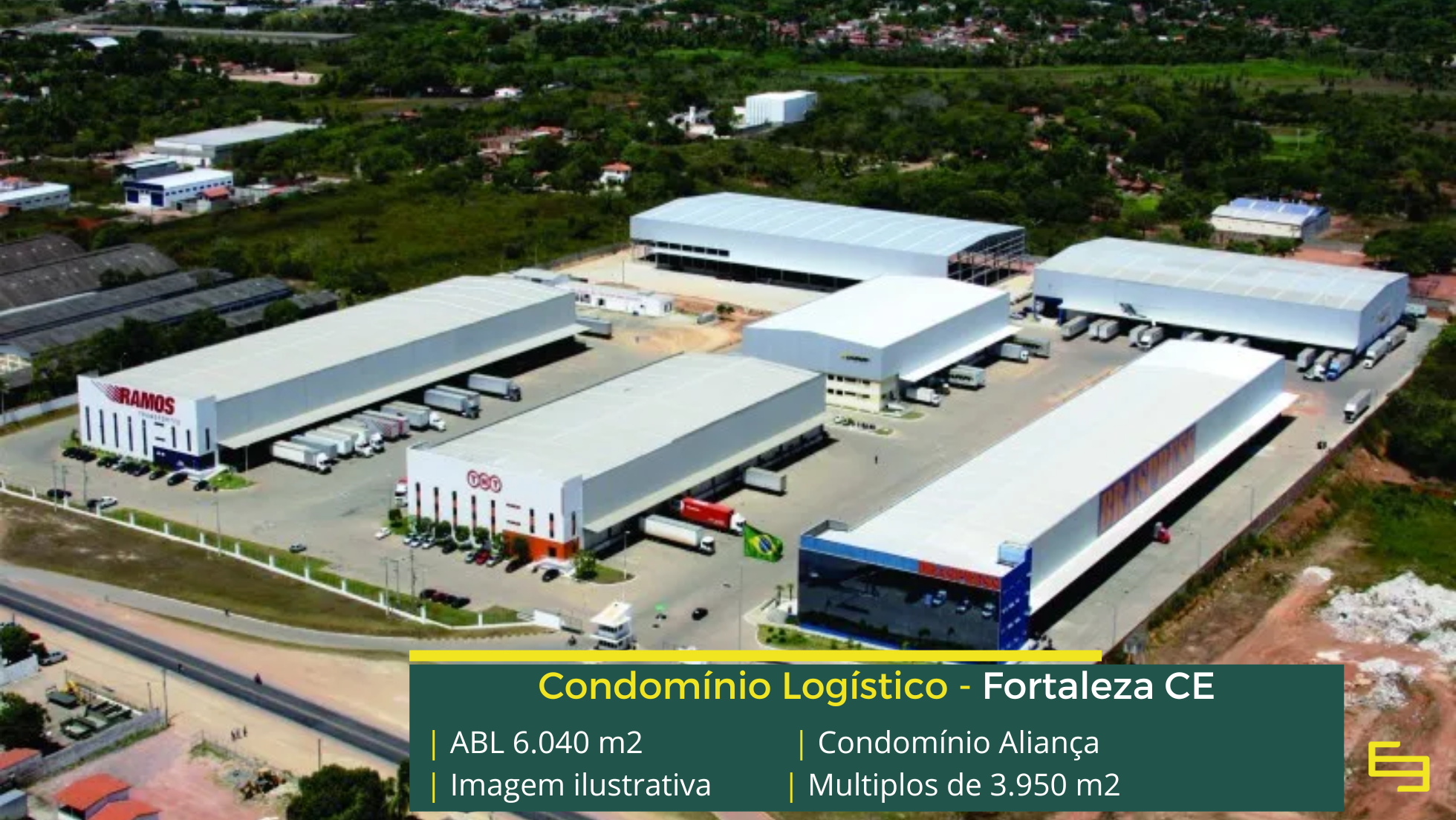 Galpão para locação em Fortaleza CE com infraestrutura moderna, localização estratégica e excelente acesso rodoviário