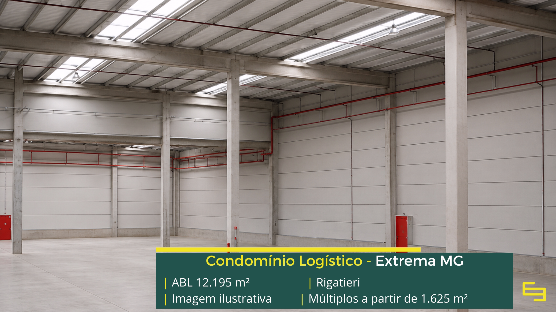 Galpões logísticos em Extrema MG com infraestrutura moderna, localização estratégica e acesso privilegiado às principais rodovias do Sudeste.