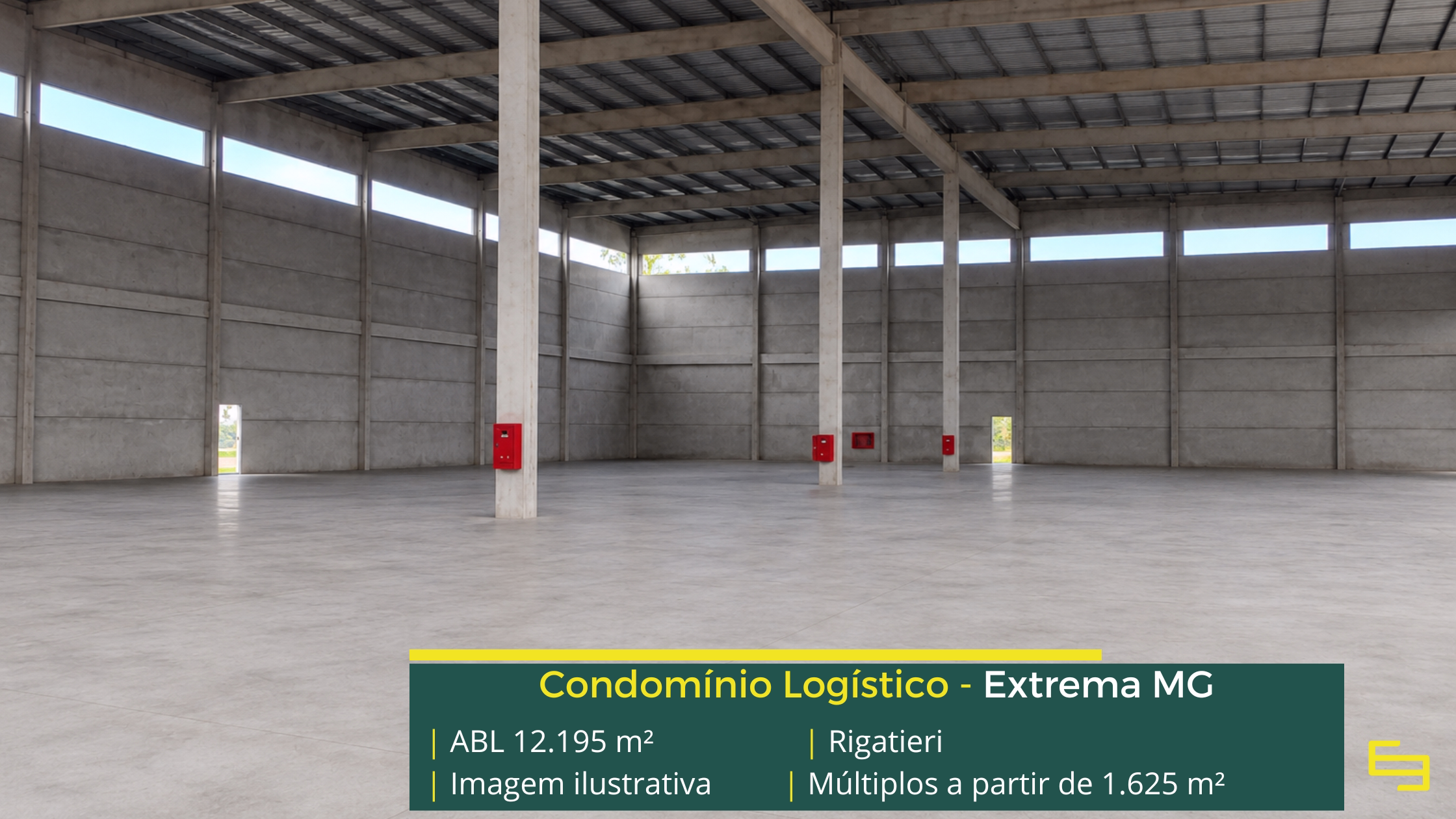 Galpões logísticos em Extrema MG com infraestrutura moderna, localização estratégica e acesso privilegiado às principais rodovias do Sudeste.