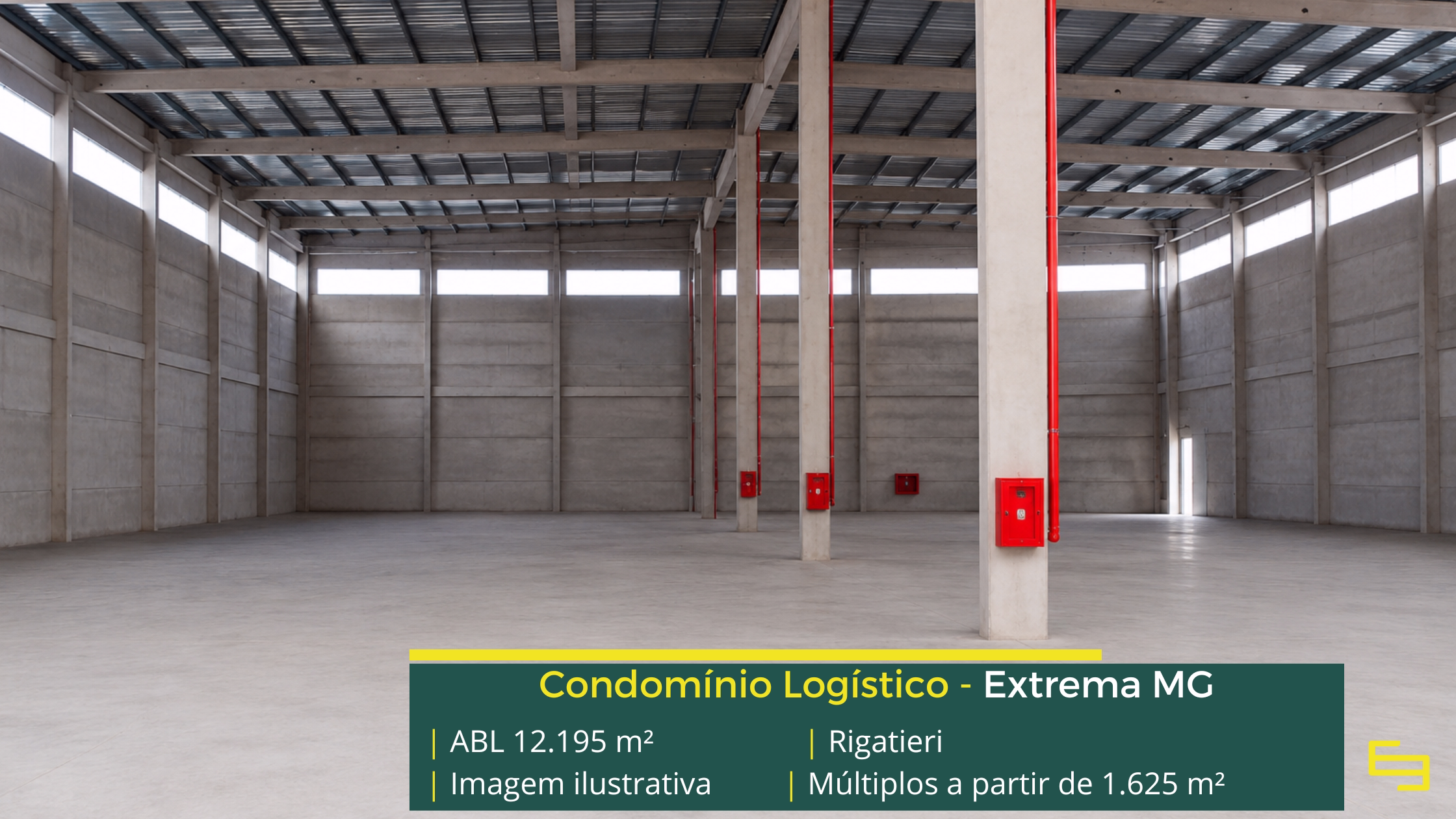 Galpões logísticos em Extrema MG com infraestrutura moderna, localização estratégica e acesso privilegiado às principais rodovias do Sudeste.