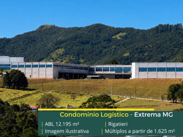 Galpões logísticos em Extrema MG com infraestrutura moderna, localização estratégica e acesso privilegiado às principais rodovias do Sudeste.