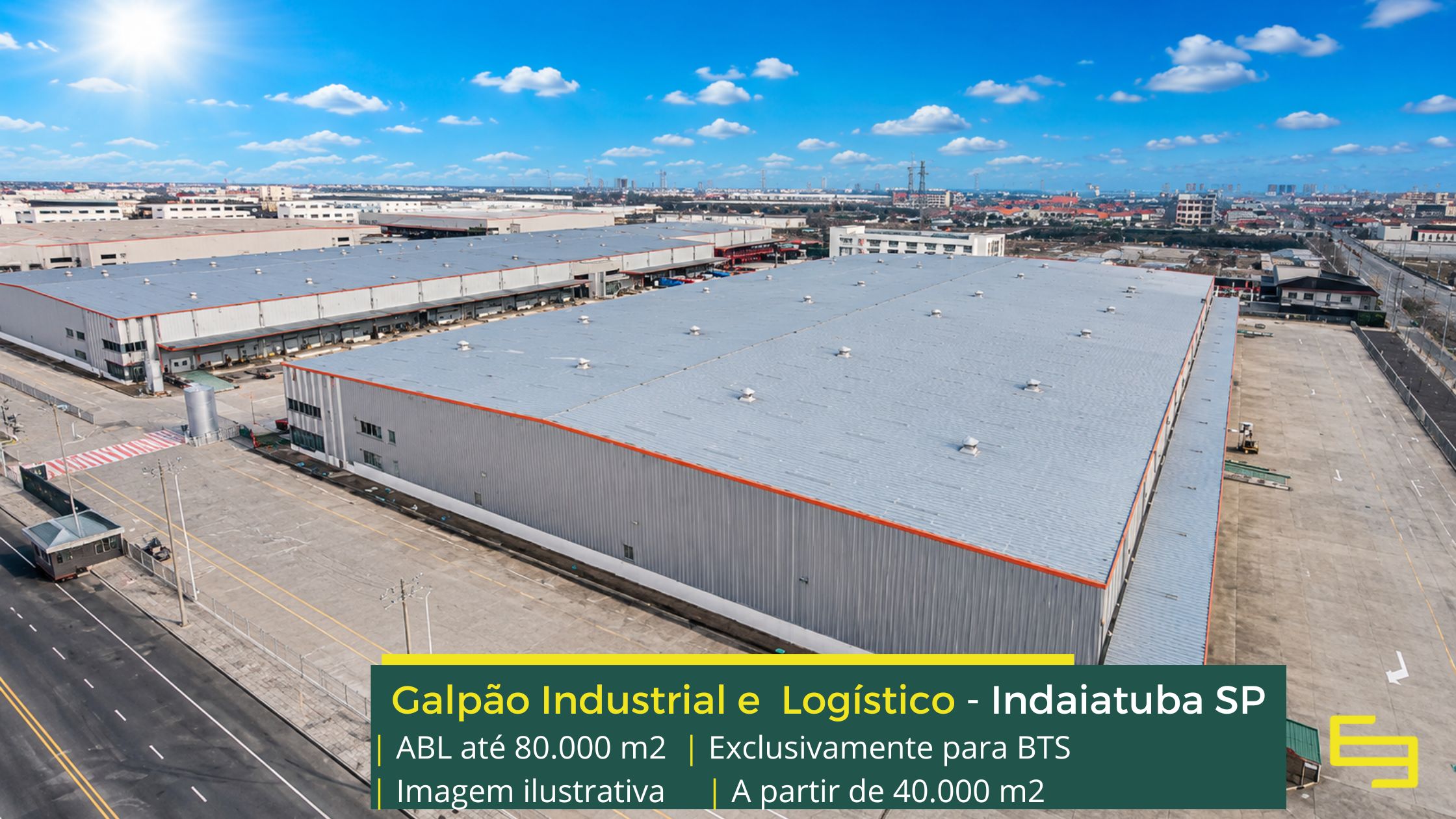 Aluguel de galpão Industrial em Indaiatuba - BTS . Galpões/Armazéns/Condomínios logísticos e industriais para alugar refrigerado e com docas
