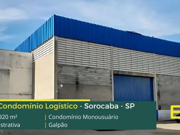 Galpão Monousuário Sorocaba