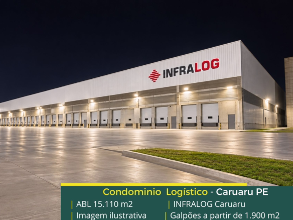 Galpão para alugar em Caruaru - Infralog Caruaru. Galpões/Armazéns/Condomínios logísticos e industriais para alugar com docas e pátio