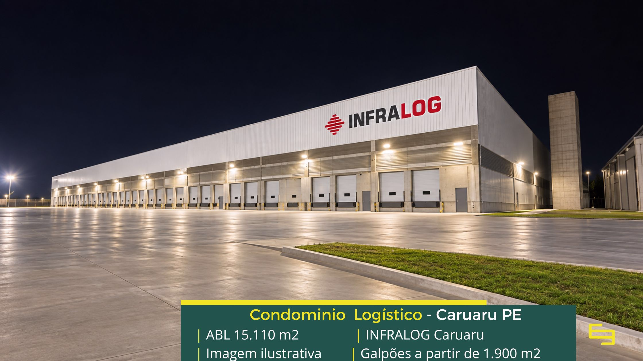 Galpão para alugar em Caruaru - Infralog Caruaru. Galpões/Armazéns/Condomínios logísticos e industriais para alugar com docas e pátio
