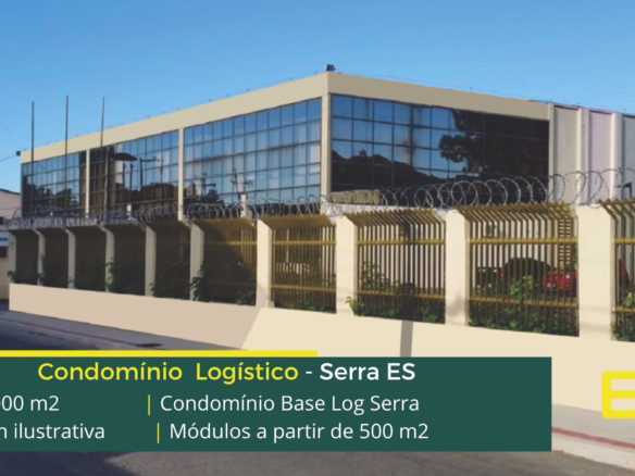 Galpão Aluguel Serra ES - Condomínio Base Log. Galpões/Armazéns/Condomínios logísticos e industriais para alugar com docas e climatizado