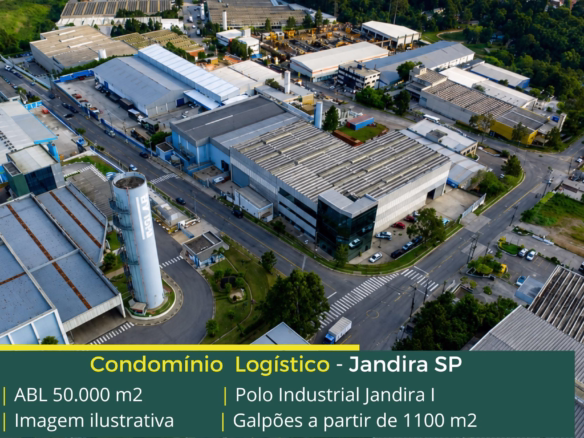 Galpão Industrial em Jandira - Polo Industrial Jandira. Galpões/Armazéns/Condomínios logísticos e industriais para alugar para industrias