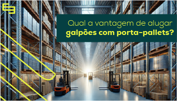 Qual a Vantagem de Alugar Galpões com Porta-Pallets?