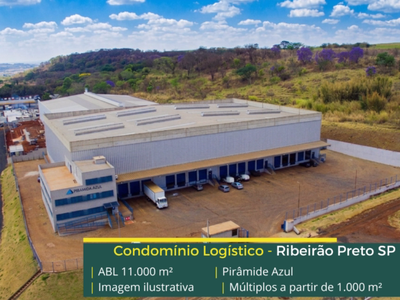 Locação de galpão em Ribeirão Preto SP com módulos flexíveis, localização estratégica e excelente conectividade para distribuição.
