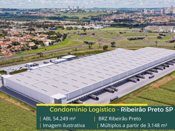 Aluguel de galpões em Ribeirão Preto com módulos flexíveis, infraestrutura moderna e excelente acesso aos principais corredores logísticos.