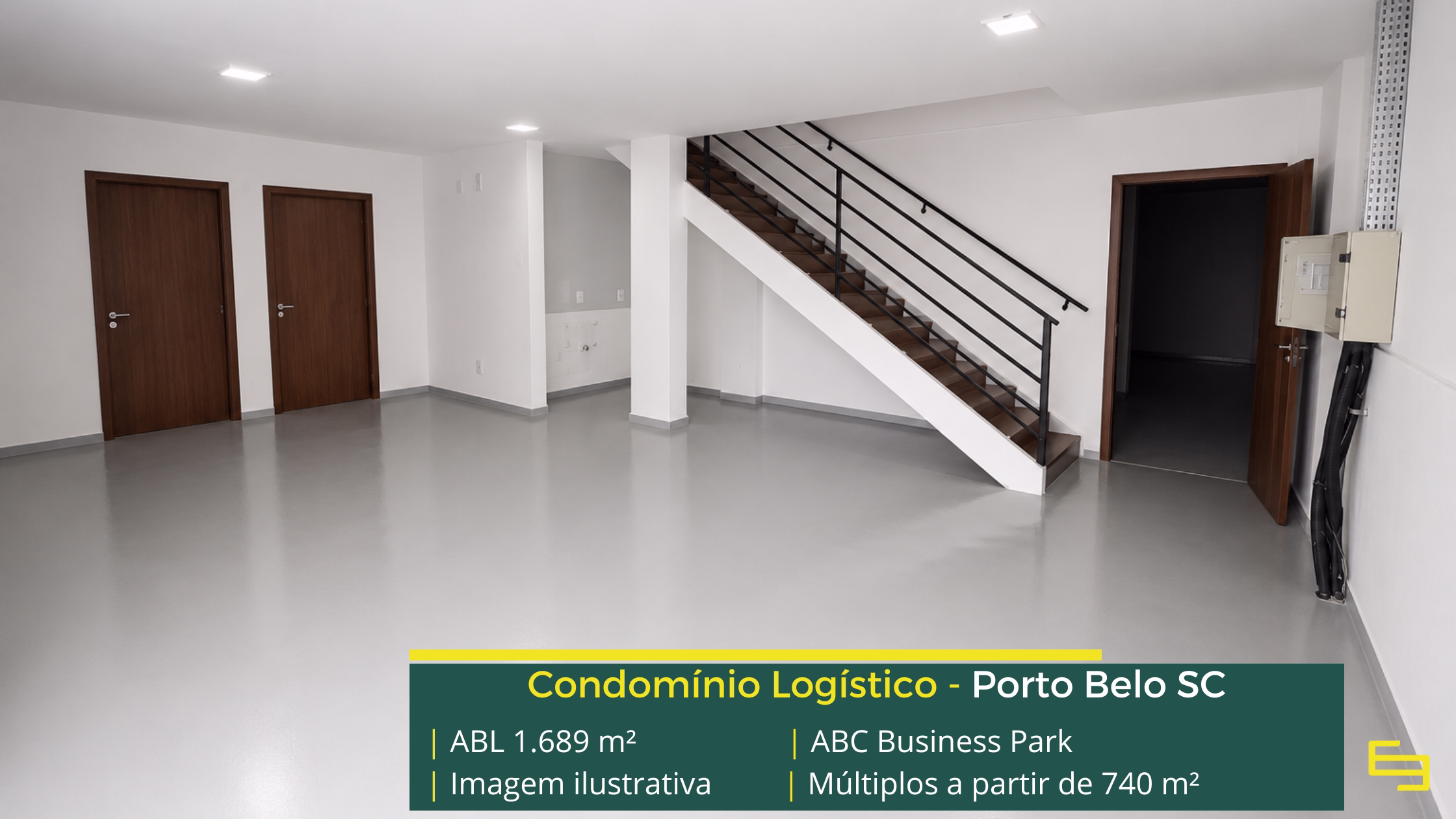 Galpão para alugar em Porto Belo SC com localização estratégica, infraestrutura moderna e excelente acesso para operações logísticas.