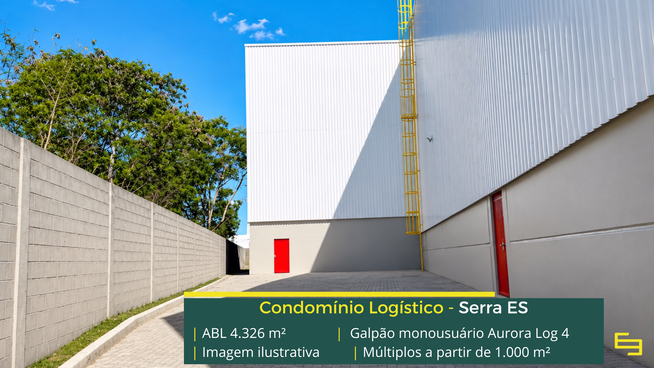 Galpão monousuário em Serra ES, desenvolvido para empresas que buscam exclusividade, eficiência operacional e localização estratégica.